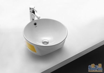 恒洁艺术盆H139Y(双色) 融合艺术与实用的卫生洁具新典范